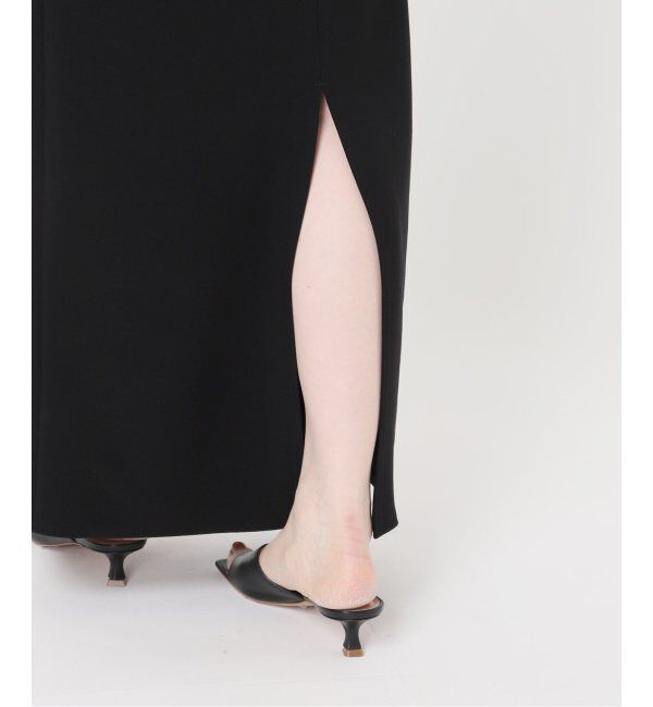 NOBLE「【洗える】ニットライクジョーゼット2wayワンピース」|ワンピース|