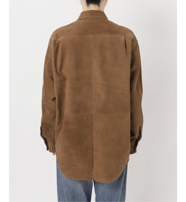 FRAMeWORK「THRIFTY LOOK 別注 SUEDESHIRTブルゾン」|ライダースジャケット|