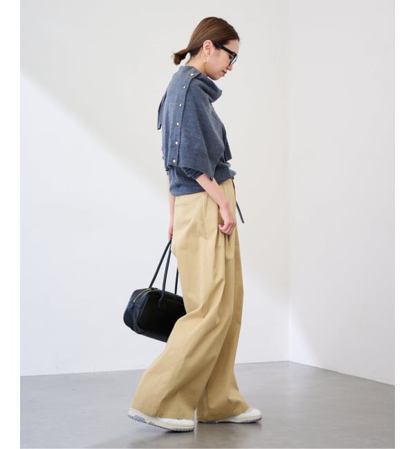 FRAMeWORK「ワイドチノパンツ」|チノ|