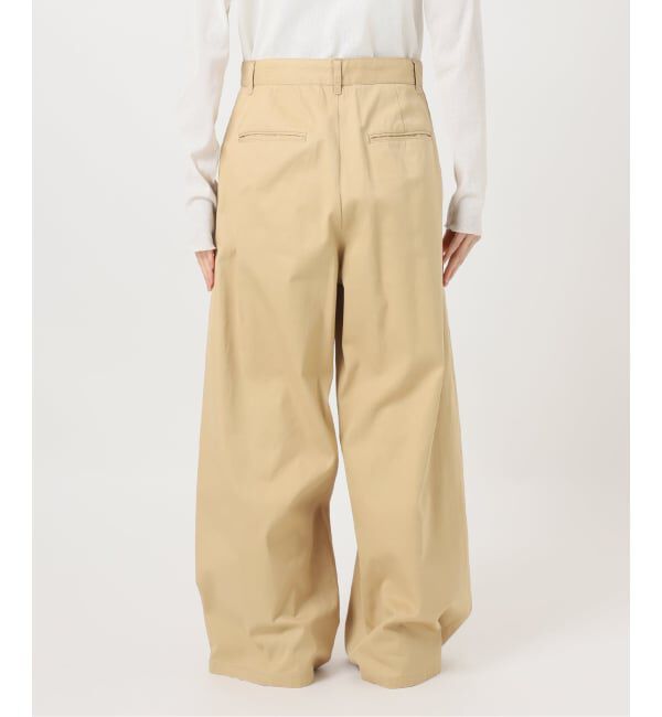 FRAMeWORK「ワイドチノパンツ」|チノ|