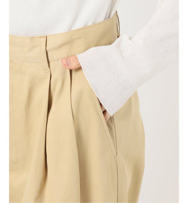 FRAMeWORK「ワイドチノパンツ」|チノ|