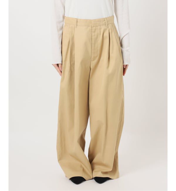 FRAMeWORK「ワイドチノパンツ」|チノ|