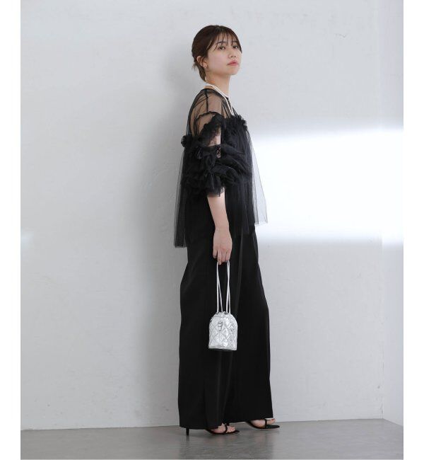  「ダブルクロスオールインワン」|ドレス|