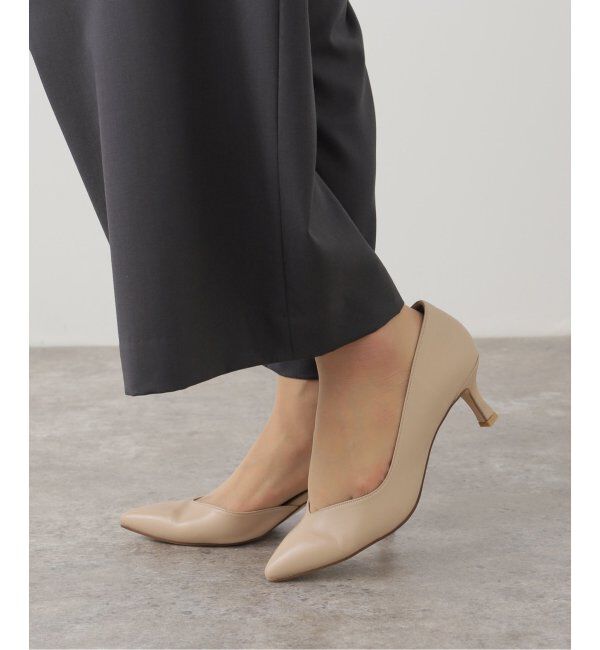  「5.5cmVカットサイドオープン」|パンプス|