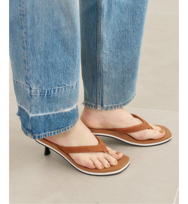  「《予約》MALVADOS/マルバドス ヒールトング」|サンダル|ブラウン