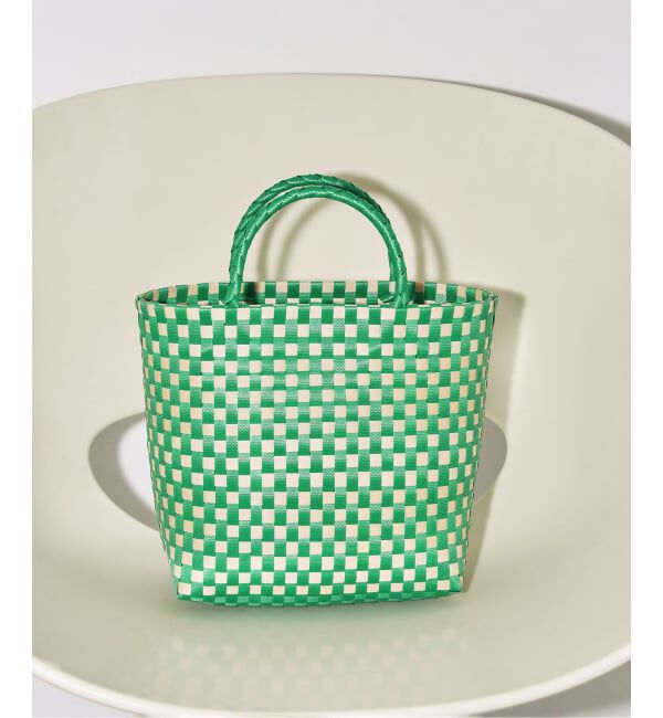 GRISE「《予約》NHE/二エ VUA MID BAG」|ハンドバッグ|グリーン C