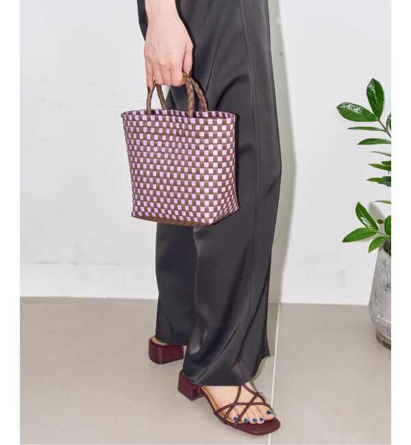 GRISE「《予約》NHE/二エ VUA MID BAG」|ハンドバッグ|パープル