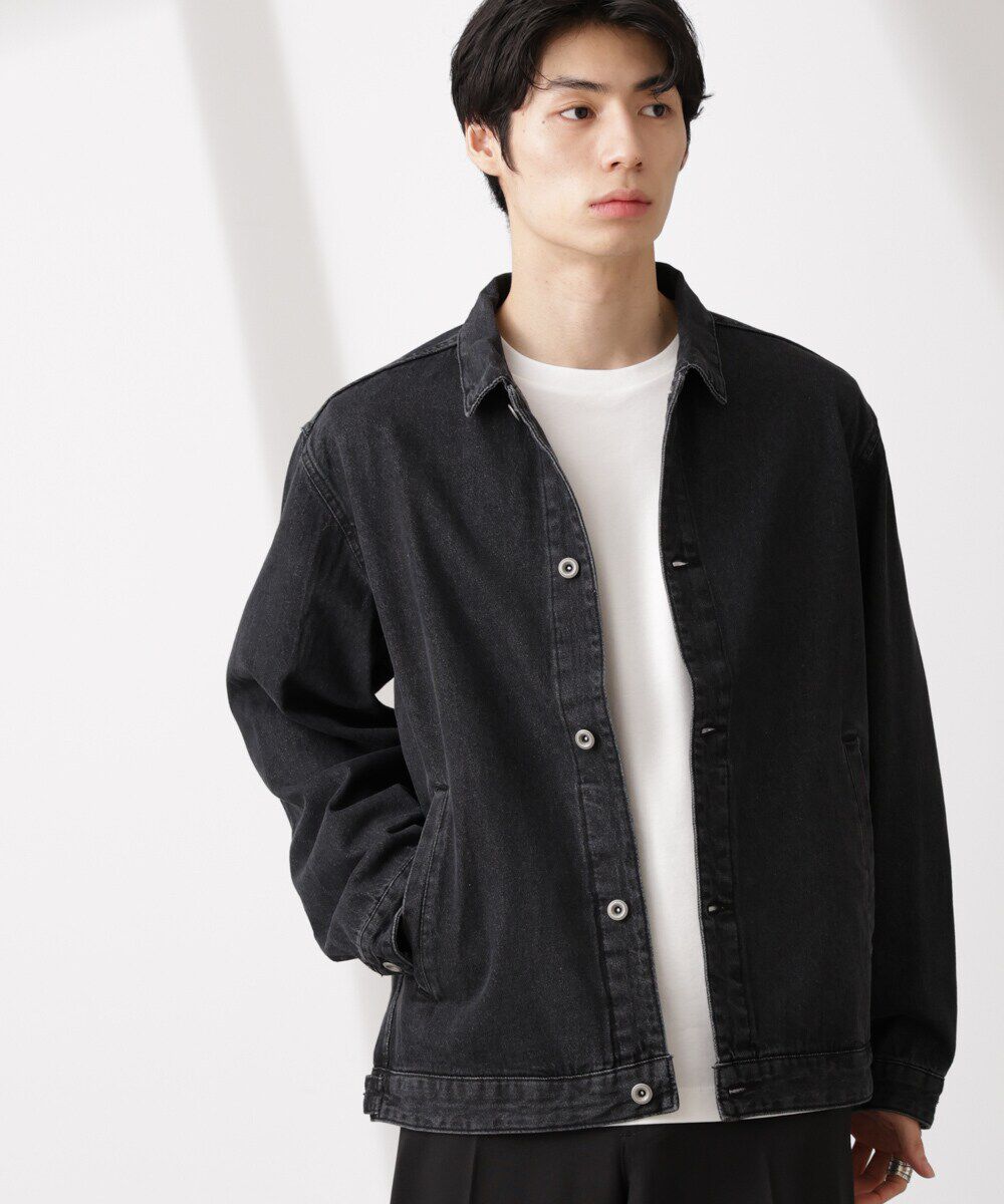 nano･universe「デニムブルゾン」|ブルゾン・スタジャン|
