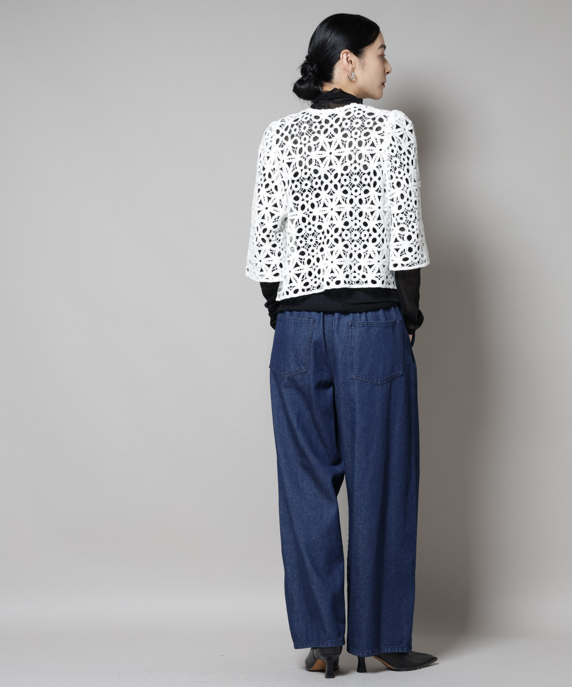 nano･universe「コットンコードレースジャケット」|テーラードジャケット|