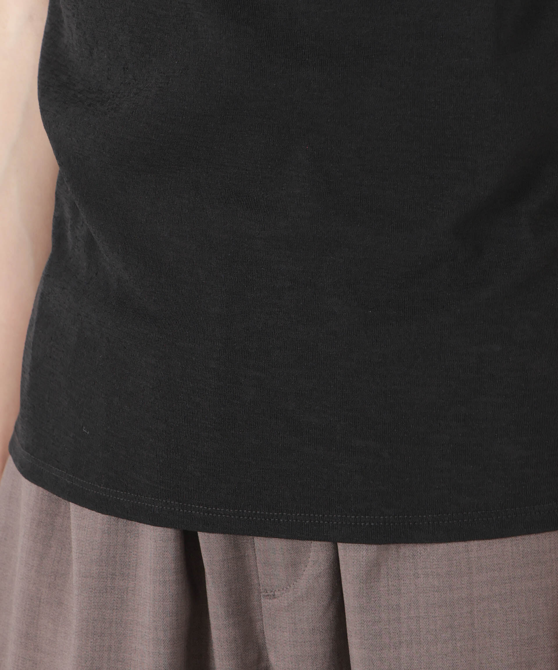 nano･universe「スラブシアー半袖Tシャツ」|Tシャツ・カットソー|