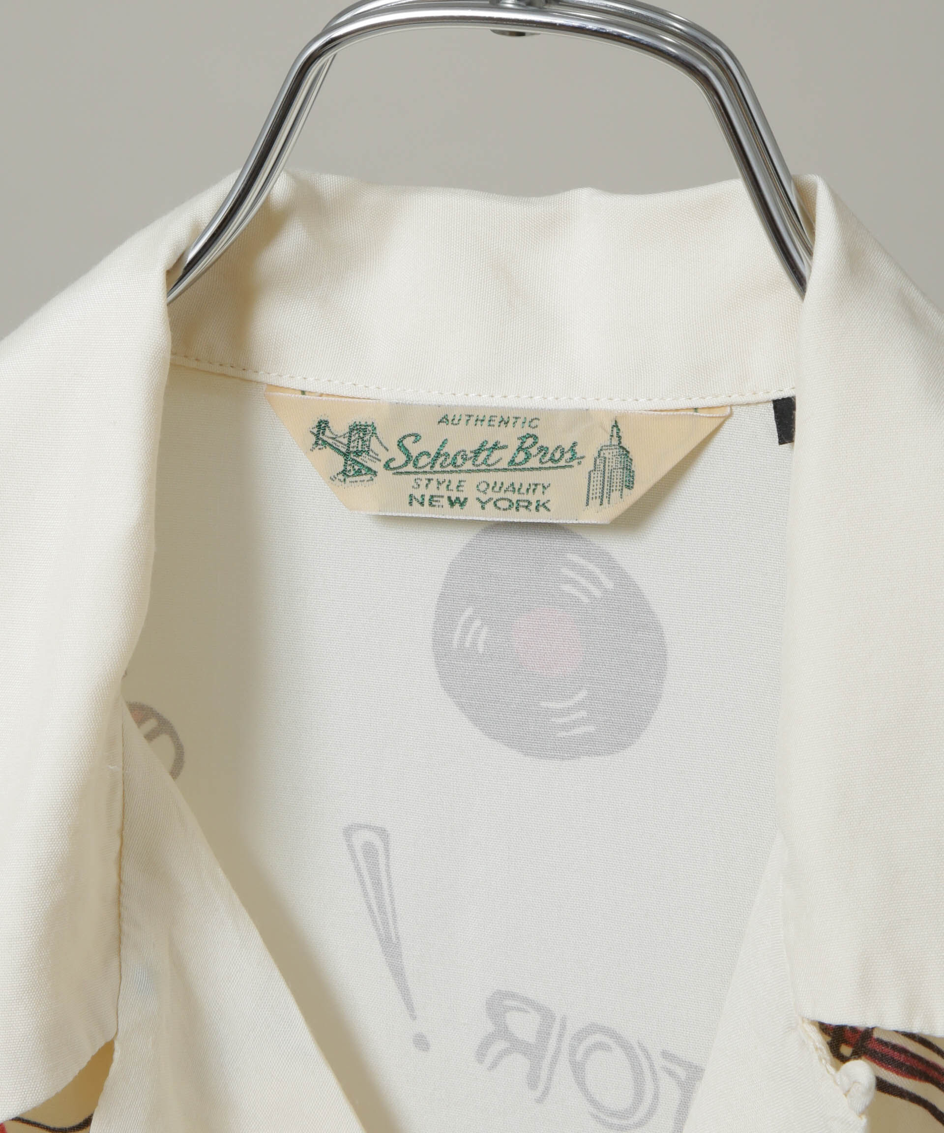 nano･universe「Schott/ROCK'N ROLL RAYON SHIRT」|シャツ・ブラウス|