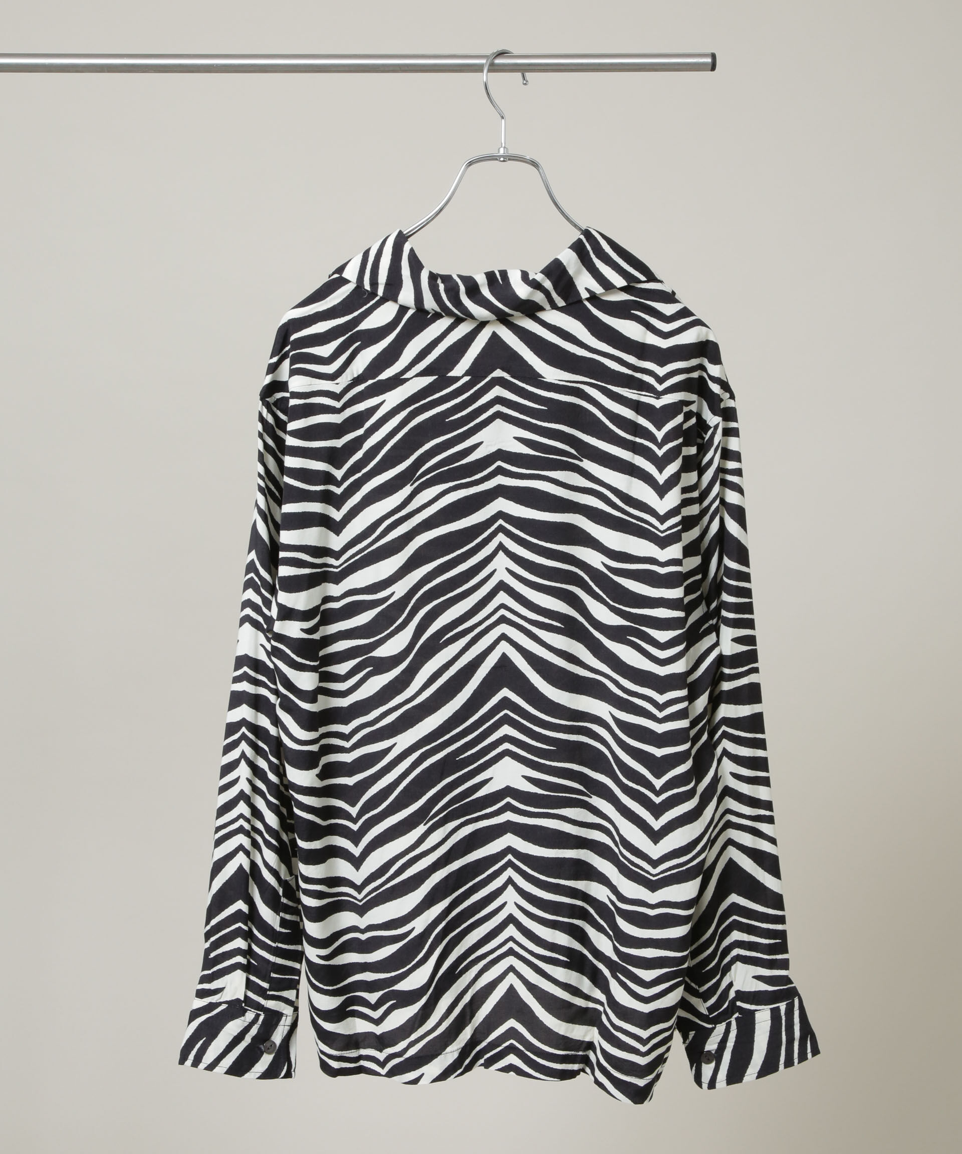 nano･universe「Schott/ZEBRA RAYON SHIRT」|シャツ・ブラウス|