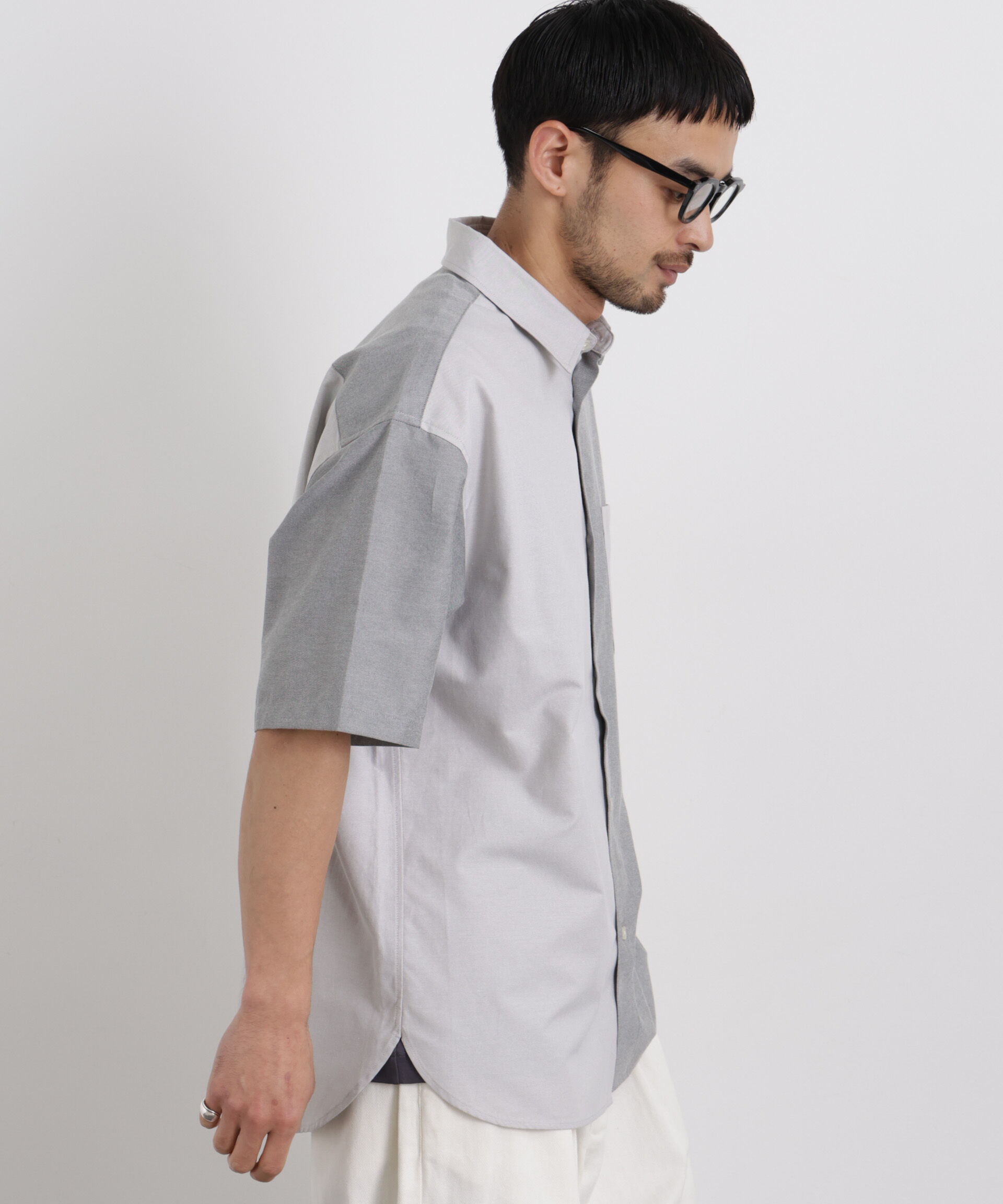 nano･universe「ナノベア クレイジーパターンシャツ 半袖」|シャツ・ブラウス|