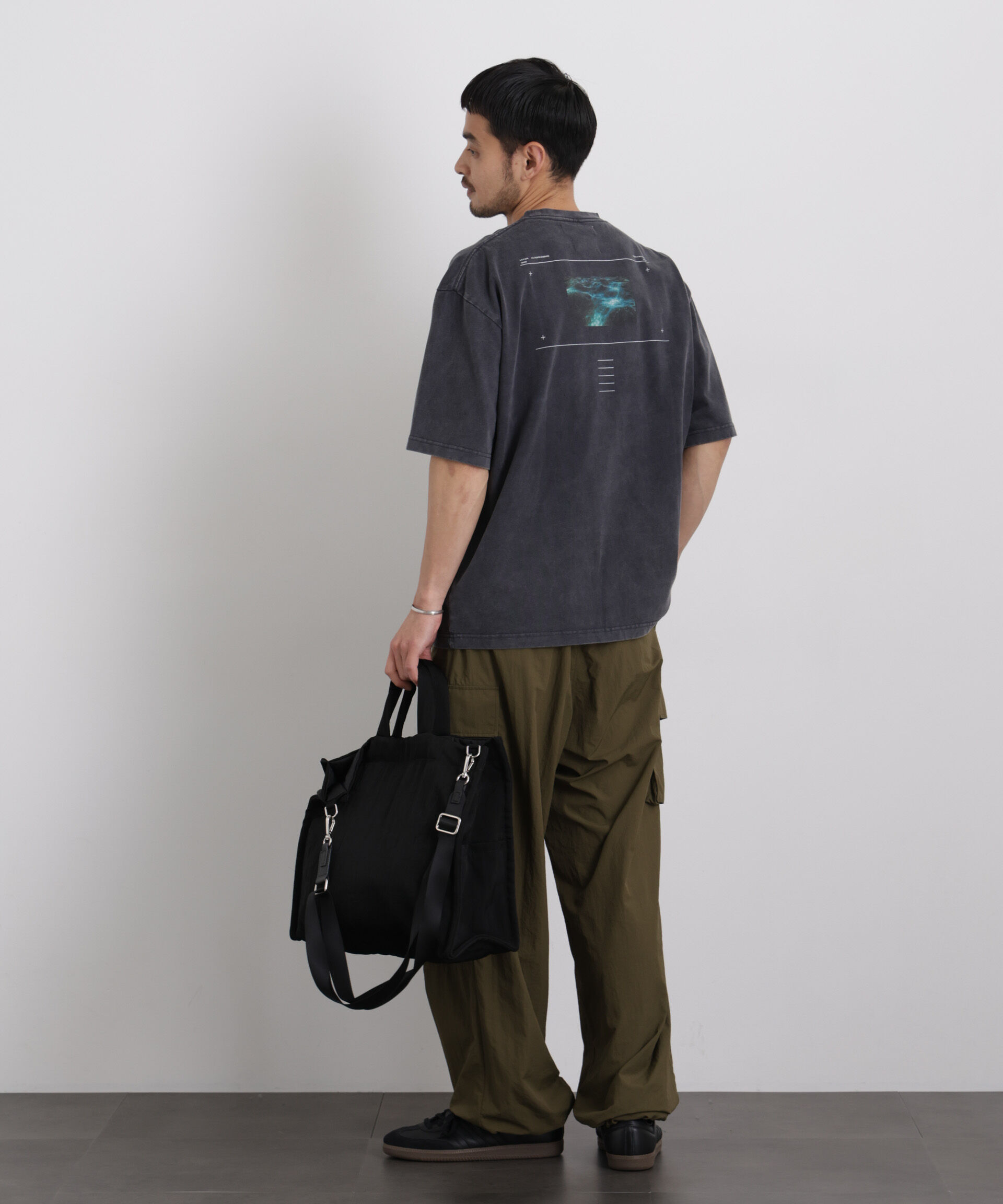 nano･universe「AtoZTシャツ 半袖」|Tシャツ・カットソー|