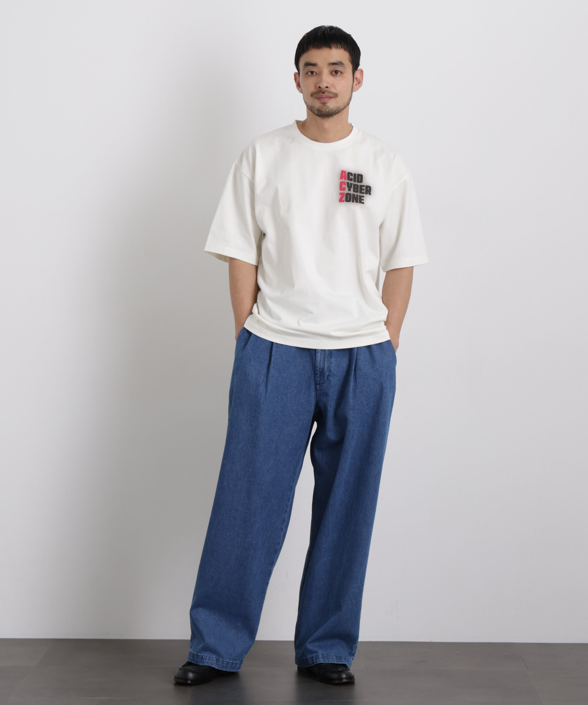 nano･universe「AtoZTシャツ 半袖」|Tシャツ・カットソー|