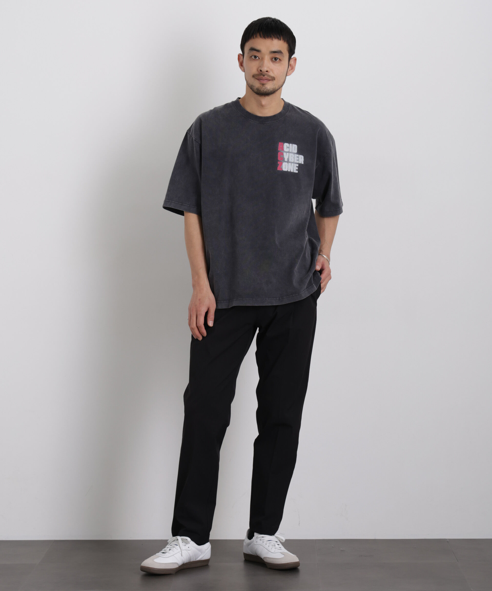 nano･universe「AtoZTシャツ 半袖」|Tシャツ・カットソー|