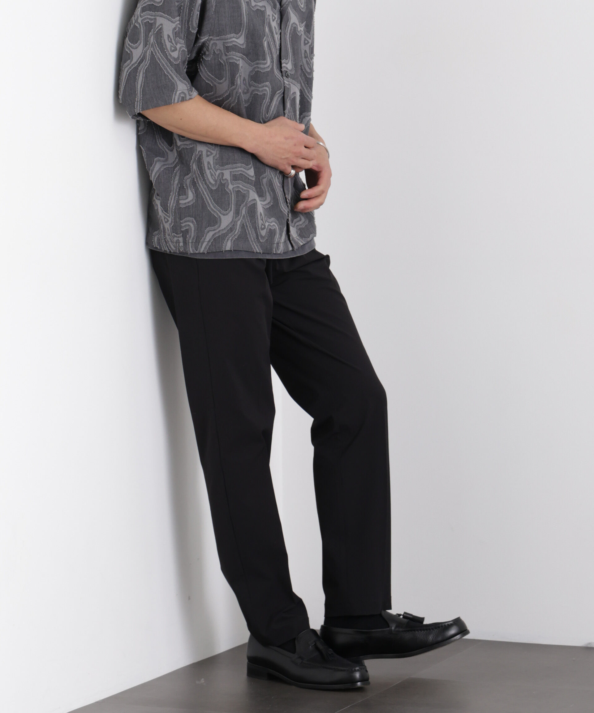 nano･universe「ナイロンドビーストレッチスラックス」|チノ|