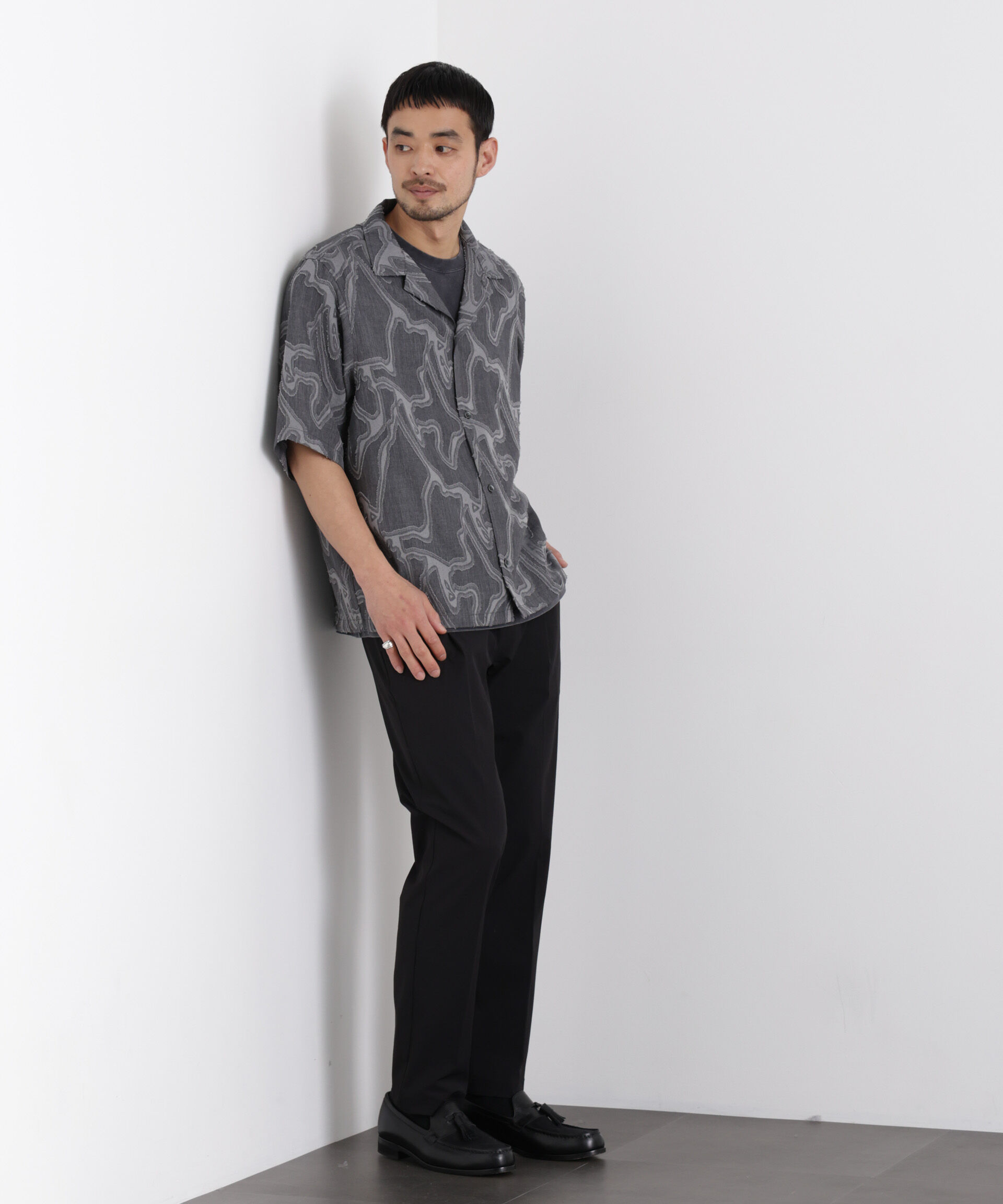 nano･universe「ナイロンドビーストレッチスラックス」|チノ|