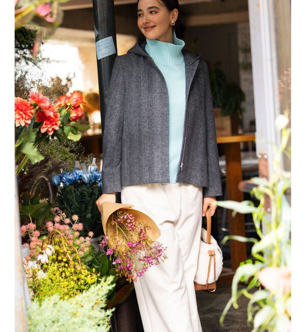 組曲「【暖かい・ストレッチ】バックウォームワイドタックパンツ」|その他|