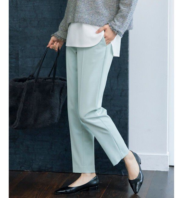 自由区「【撥水加工・洗える】TRギャバ裏起毛テーパード パンツ」|その他|ｱｲｽｸﾞﾘ