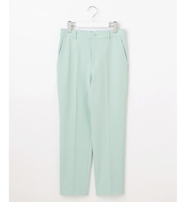 自由区「【撥水加工・洗える】TRギャバ裏起毛テーパード パンツ」|その他|