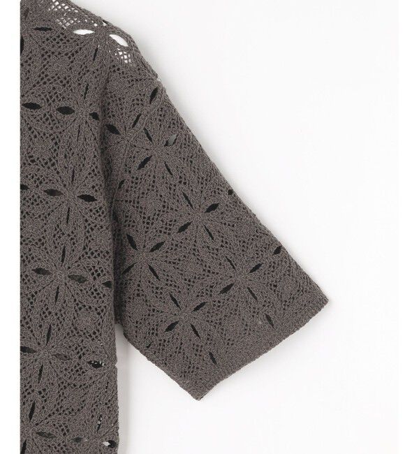 自由区「【1枚でキレイ見え】エンブロイダリー ニット」|ニット・セーター|