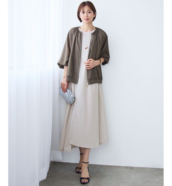 自由区「【カタログ掲載・WEB先行販売】ストレッチアムンゼン ワンピース」|ワンピース|