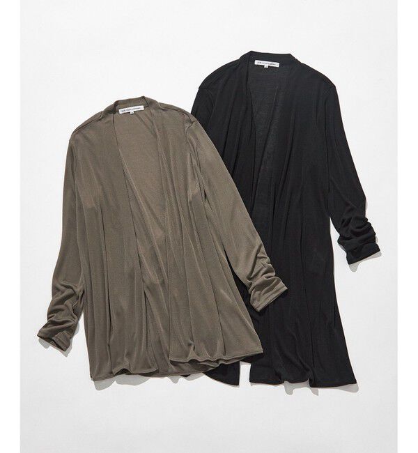 23区「【新色追加/UVケア/接触冷感】マルチ機能 シアー ショート カーディガン」|カーディガン|