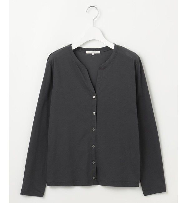 23区「【SLOW/一部店舗限定】シアーツイストシングルジャージー カーディガン」|Tシャツ・カットソー|