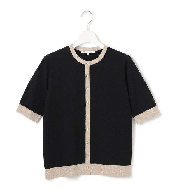 23区「【WEB&一部店舗限定/洗える】レーヨンポリエステルストレッチ 半袖 カーディガン」|カーディガン|