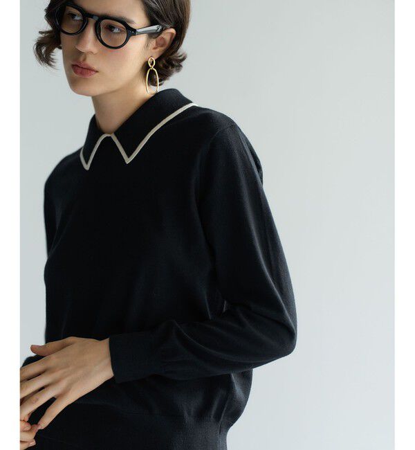 23区「オーバルトップ イヤリング」|イヤリング|