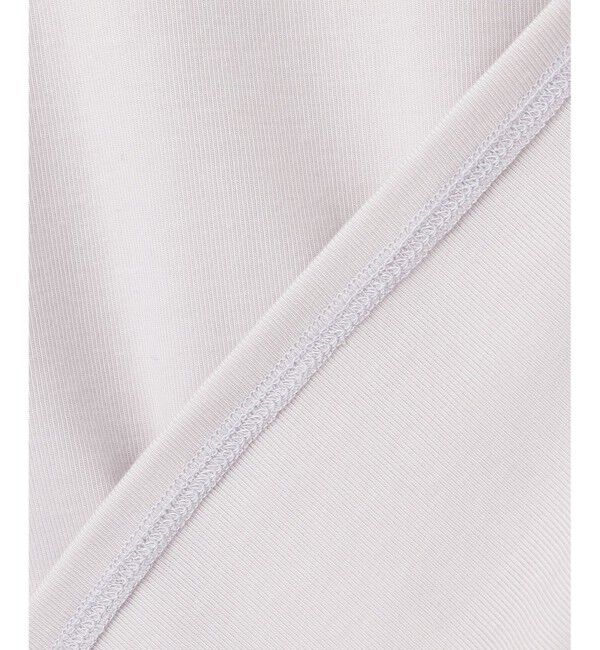 23区「【洗える】チュールフライス シアーハイネック カットソー」|Tシャツ・カットソー|