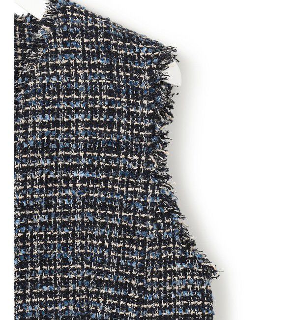 23区「GIOLICAツイード フォルム ジレ」|その他|