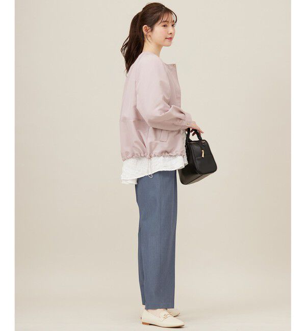 ANY SIS「【撥水・UVカット・花粉ガード】2WAYラグランフーディ ブルゾン」|ブルゾン・スタジャン|