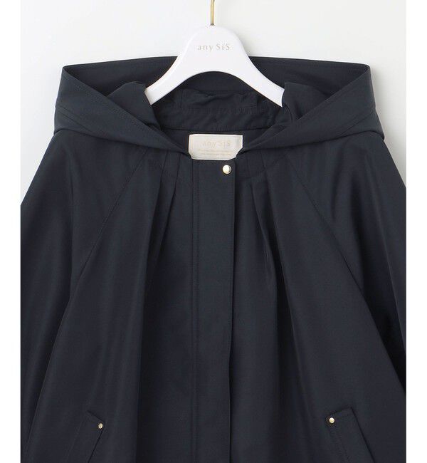 ANY SIS「【撥水・UVカット・花粉ガード】2WAYラグランフーディ ブルゾン」|ブルゾン・スタジャン|