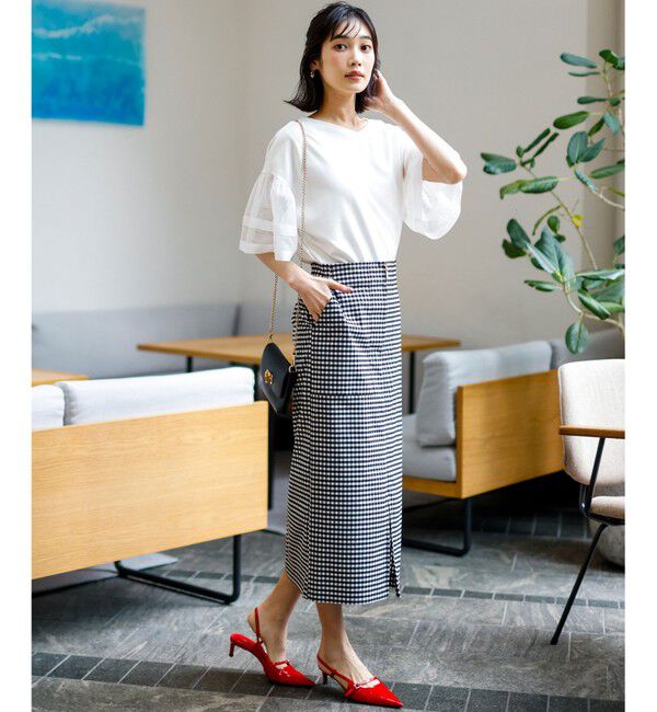 ANY SIS「【2WAY】フロントジップタイト スカート」|スカート|