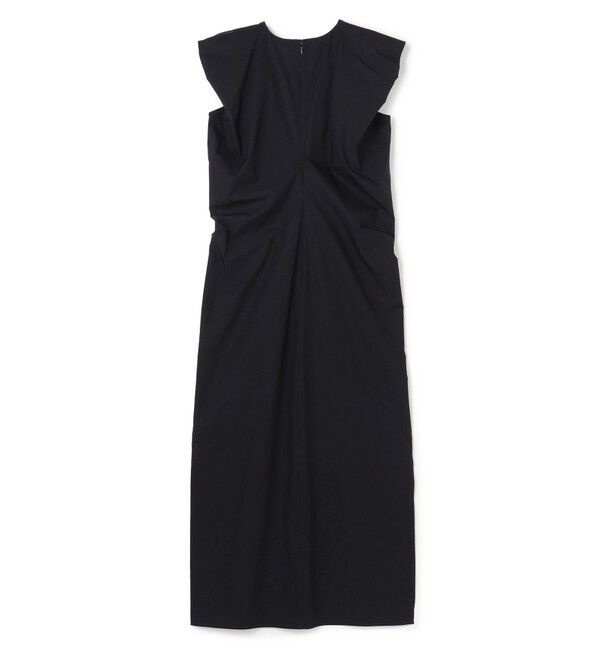 BEIGE,「MALLOW / コットンタック バルーンスリーブドレス」|ワンピース|