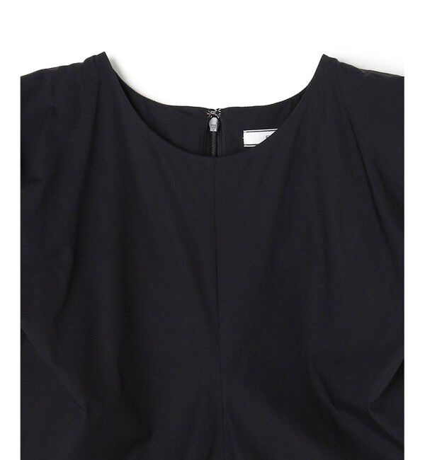 BEIGE,「MALLOW / コットンタック バルーンスリーブドレス」|ワンピース|