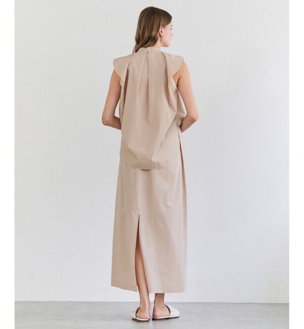 BEIGE,「MALLOW / コットンタック イージーフレアスカート」|スカート|