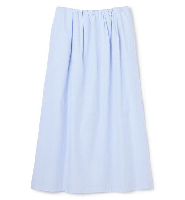 BEIGE,「MALLOW / コットンタック イージーフレアスカート」|スカート|