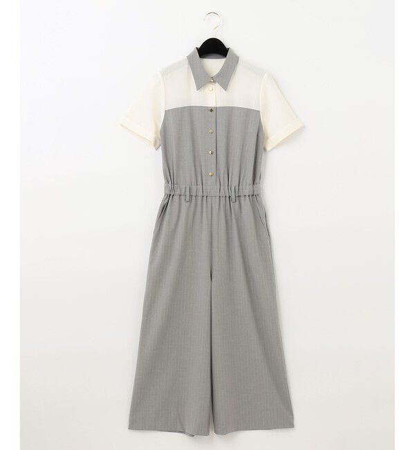 Diagram「バイカラーサロペット」|オールインワン|