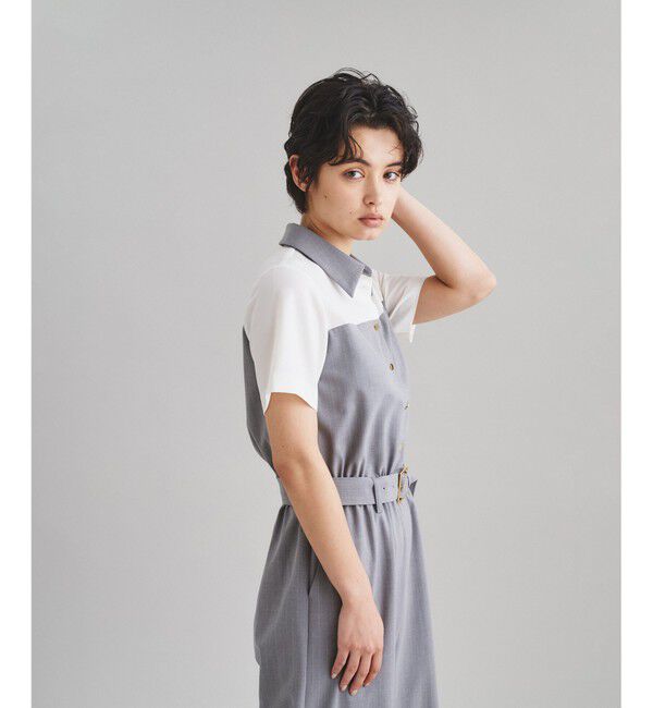 Diagram「バイカラーサロペット」|オールインワン|