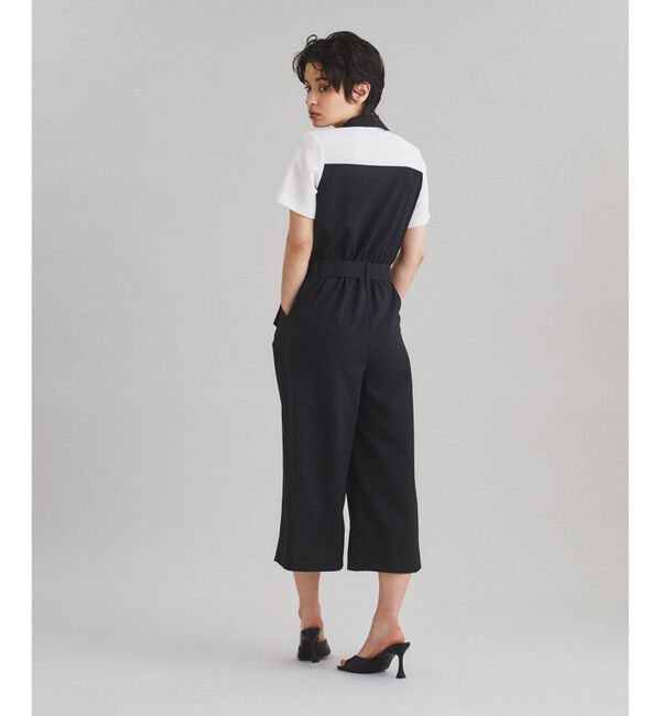 Diagram「バイカラーサロペット」|オールインワン|