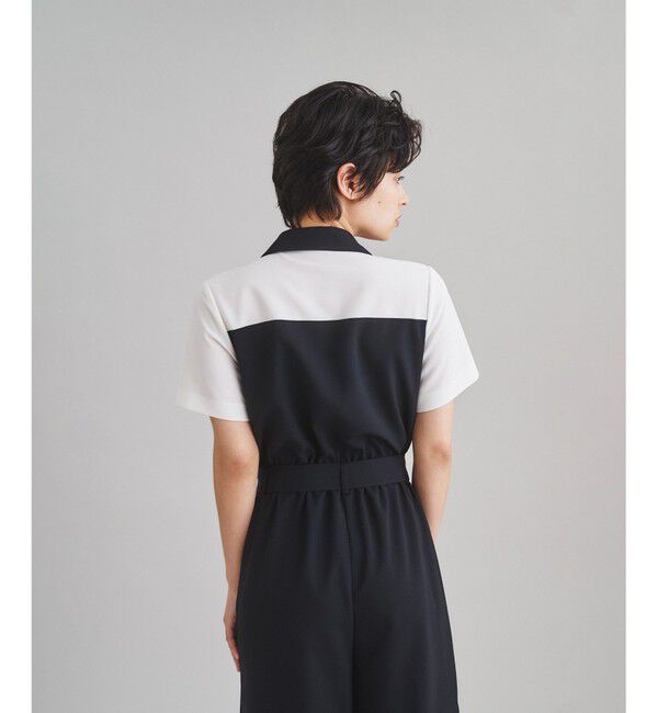 Diagram「バイカラーサロペット」|オールインワン|