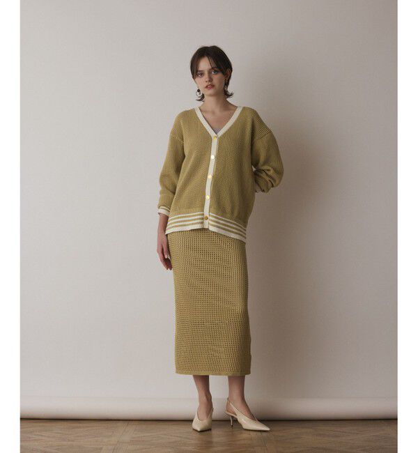 Diagram「メッシュタイトニットスカート」|スカート|