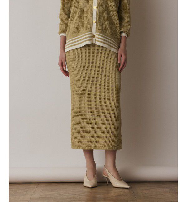 Diagram「メッシュタイトニットスカート」|スカート|