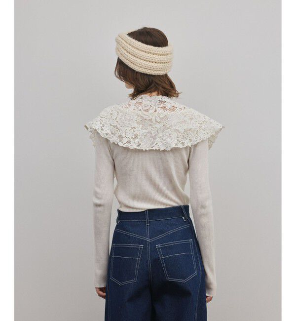 GRACE CONTINENTAL「タッセル付レースカラー」|その他|