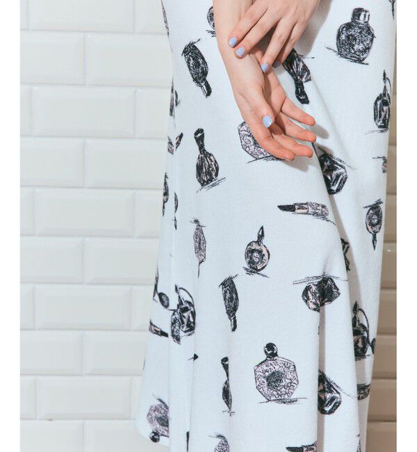 Grace Class「パフュームプリントパイルスカート」|スカート|