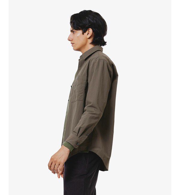 LACOSTE「撥水リサイクルナイロンアウターシャツ」|シャツ・ブラウス|