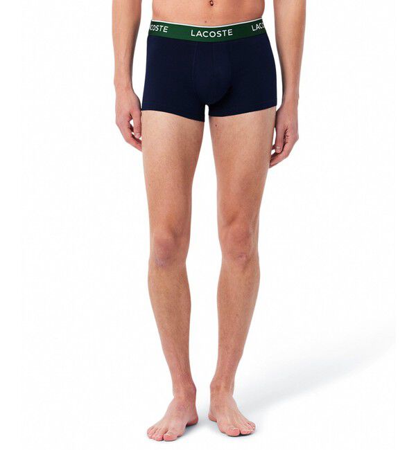 LACOSTE「３パックストレッチコットントランクボクサーショーツ / ボクサーパンツ」|インナー|